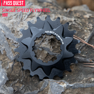 PASS QUEST Soil Slope Bicycle Singled Flywheel Modified Sstreet Climbing Bicycle Flywh Suitable For Shimano 8/9/10 Speed Chain