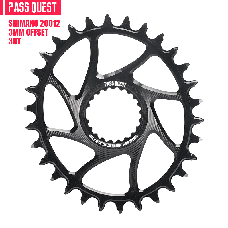 SHIMANO BOOST (3mm offset) Oval Narrow Wide Chainring