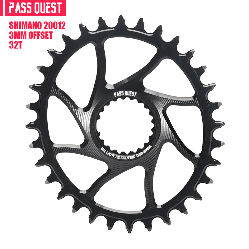 SHIMANO BOOST (3mm offset) Oval Narrow Wide Chainring