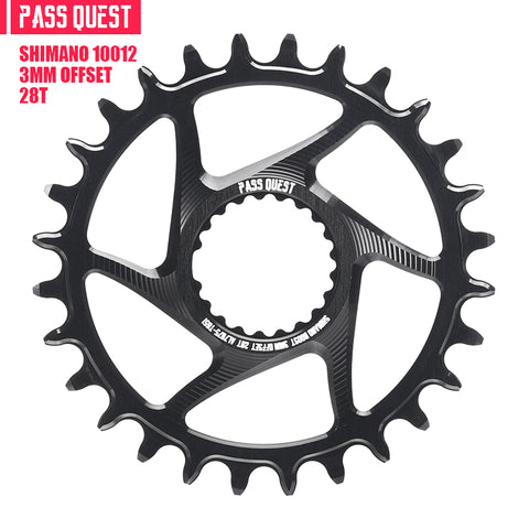 SHIMANO BOOST (3mm offset) Round Narrow Wide Chainring