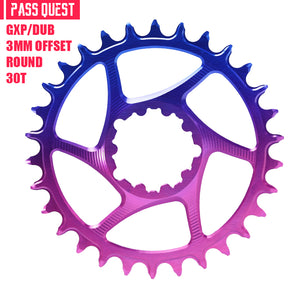 SRAM GXP/DUB BOOST (3mm offset) Oval /Round Narrow Wide Chainring