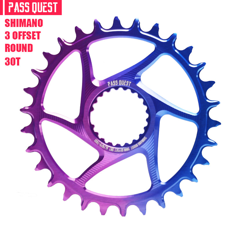 SHIMANO BOOST (3mm offset) Oval /Round Narrow Wide Chainring