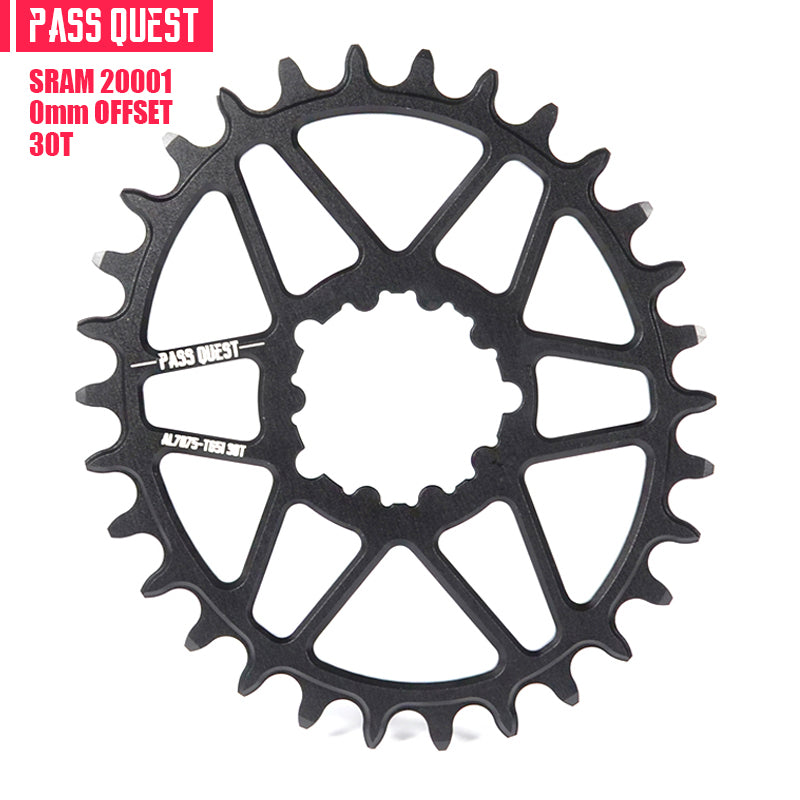 SRAM (0mm offset) Oval Narrow Wide Chainring