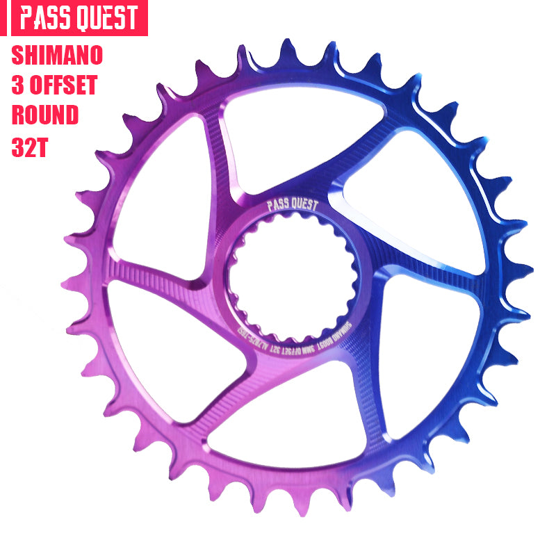 SHIMANO BOOST (3mm offset) Oval /Round Narrow Wide Chainring