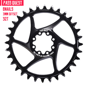 SRAM Force/AXS 8 Nails (3mm offset) Round Narrow Wide Chainring