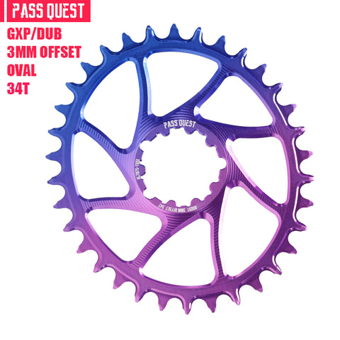 SRAM GXP/DUB BOOST (3mm offset) Oval /Round Narrow Wide Chainring
