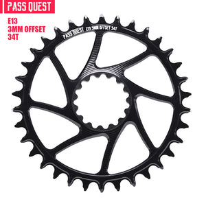E*THIRTEEN E13 XCX BOOST MTB(3mm offset) Narrow Wide Chainring