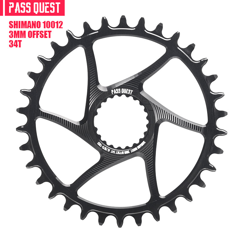 SHIMANO BOOST (3mm offset) Round Narrow Wide Chainring