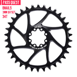SRAM Force/AXS 8 Nails (3mm offset) Round Narrow Wide Chainring