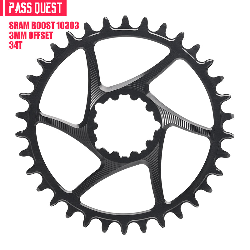 SRAM GXP/DUB BOOST (3mm offset) Round Narrow Wide Chainring
