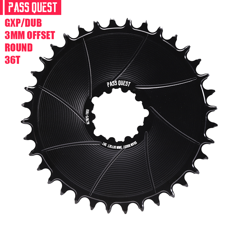 SRAM GXP/DUB ( 3mm offset) GRAVEL/ROAD  Narrow Wide Chainring