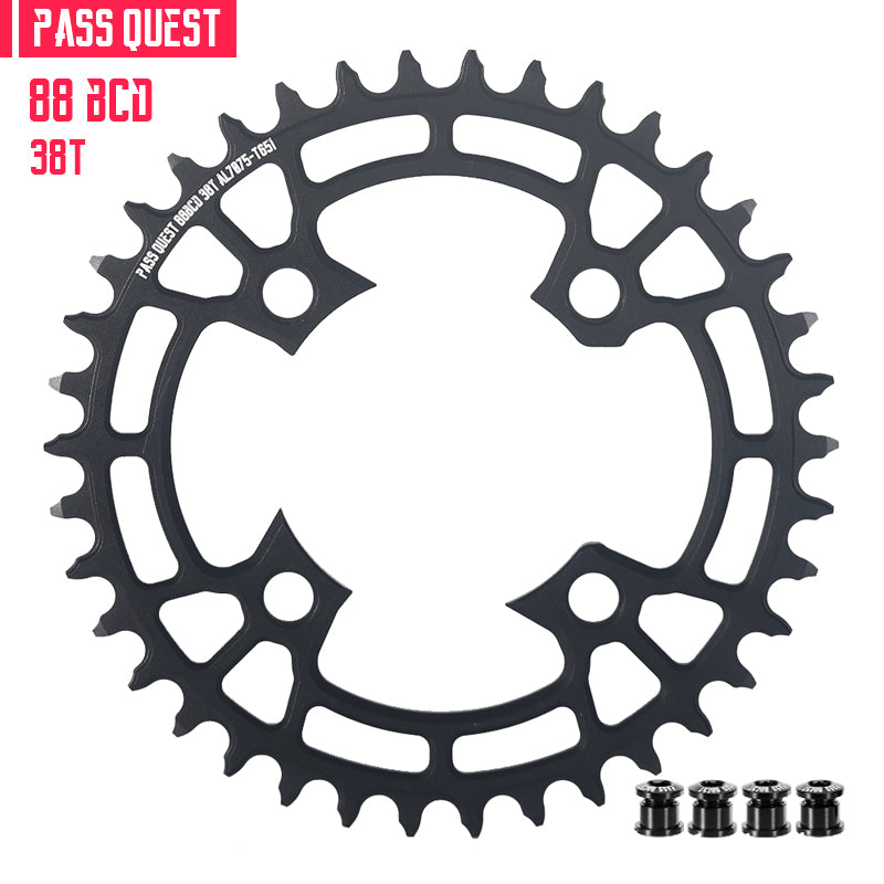 SHIMANO 88BCD Round Narrow Wide Chainring