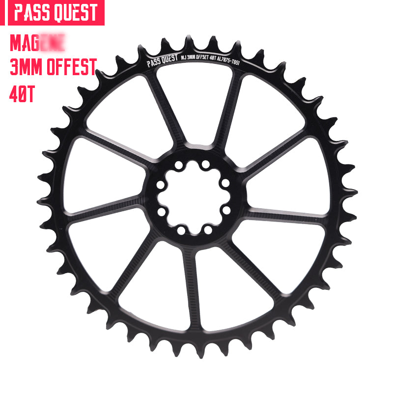 MAGENE (3mm offset)  Round For Direct Mount Magene Narrow Wide Chainring