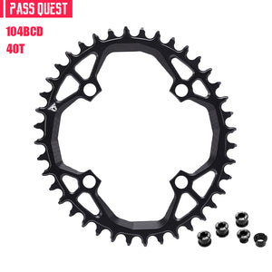 104BCD Oval Narrow Wide Chainring