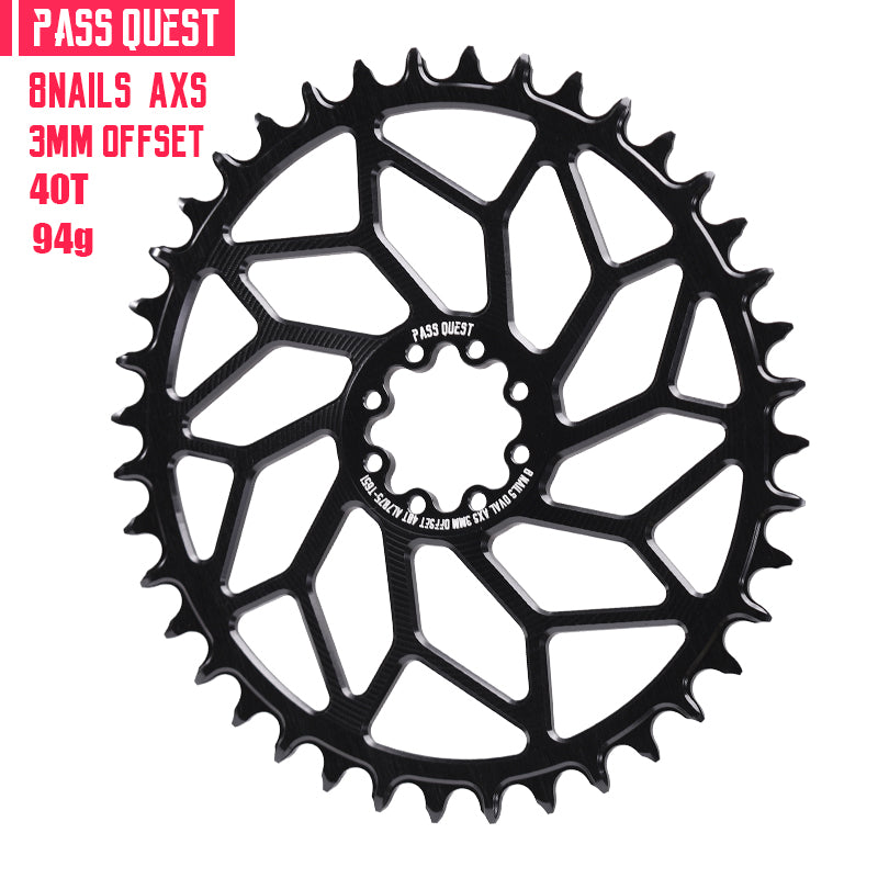 SRAM FORCE 8-Peg Direct Mount AXS 12-speed chain XX SL Narrow Wide Chainring