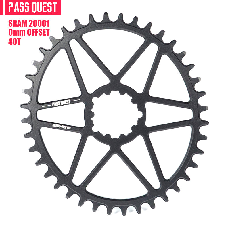 SRAM (0mm offset) Oval Narrow Wide Chainring