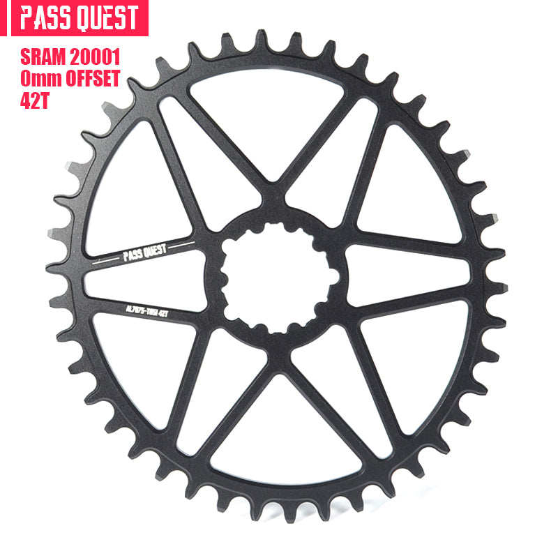 SRAM (0mm offset) Oval Narrow Wide Chainring