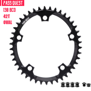130 BCD (5-bolt) Oval  Narrow Wide Chainring