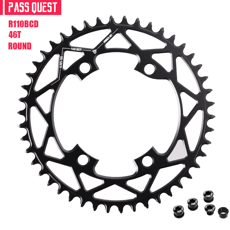 Stone BCD110 Narrow Wide Chainring – For Shimano 105 R7000, Ultegra R8000, Dura Ace R9100, Track Bike