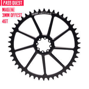 MAGENE (3mm offset)  Round For Direct Mount Magene Narrow Wide Chainring