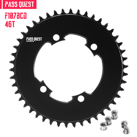 SRAM FORCE 107BCD Round AERO Narrow Wide Chainring
