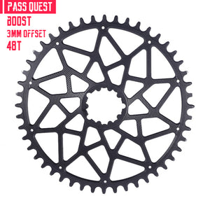 SRAM 3 Nails (3mm offset)  Round Narrow Wide Chainring