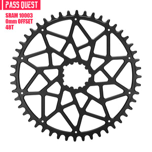 SRAM 3 Nails (0mm offset) Road Bike Power Crank Narrow Wide Chainring