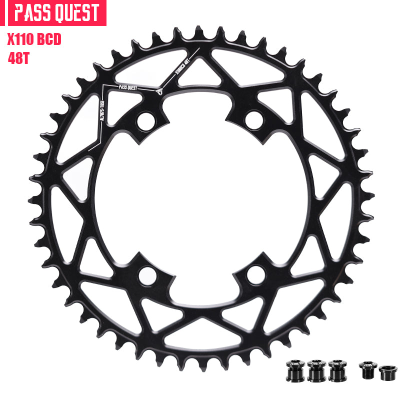 SHIMANO X110BCD (4-bolt ) Round Narrow Wide Chainring