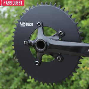 110BCD (5-bolt AERO) Oval Road Bike Fold Bike Narrow Wide Chainring