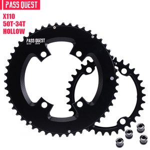 SHIMANO X110BCD 2X Sprocket AERO Road bike Gravel bike 11-12s