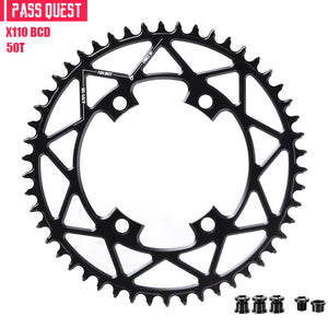 SHIMANO X110BCD (4-bolt ) Round Narrow Wide Chainring