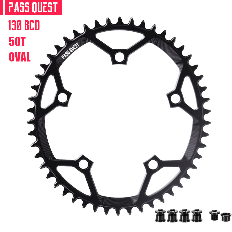 130 BCD (5-bolt) Oval  Narrow Wide Chainring
