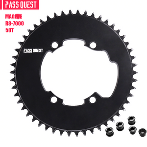 110BCD R8-7000 (4-bolt AERO) Round/Magene Narrow Wide Chainring
