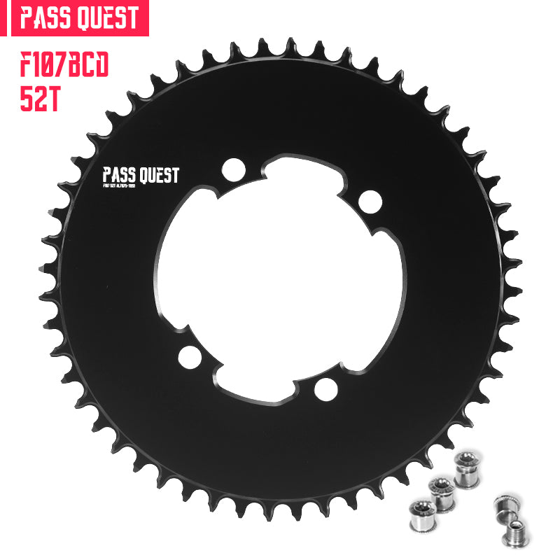 SRAM FORCE 107BCD Round AERO Narrow Wide Chainring