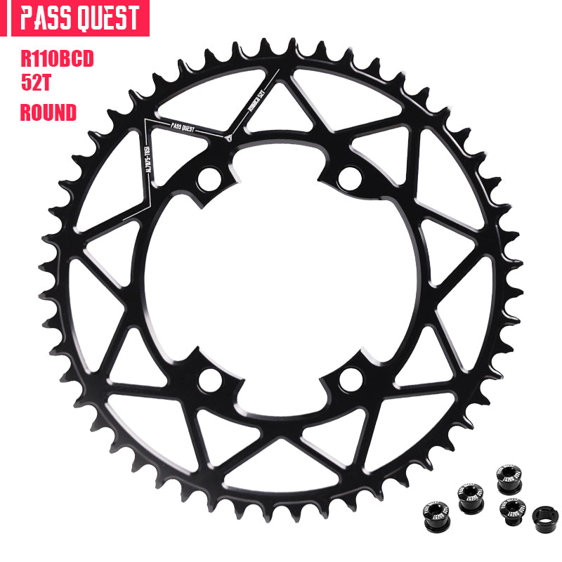 R110BCD (4-bolt ) Round Narrow Wide Chainring