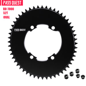 SHIMANO R8-7000 110BCD  (4-bolt AERO) Oval Narrow Wide Chainring