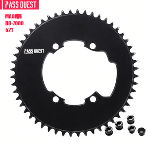 110BCD R8-7000 (4-bolt AERO) Round/Magene Narrow Wide Chainring
