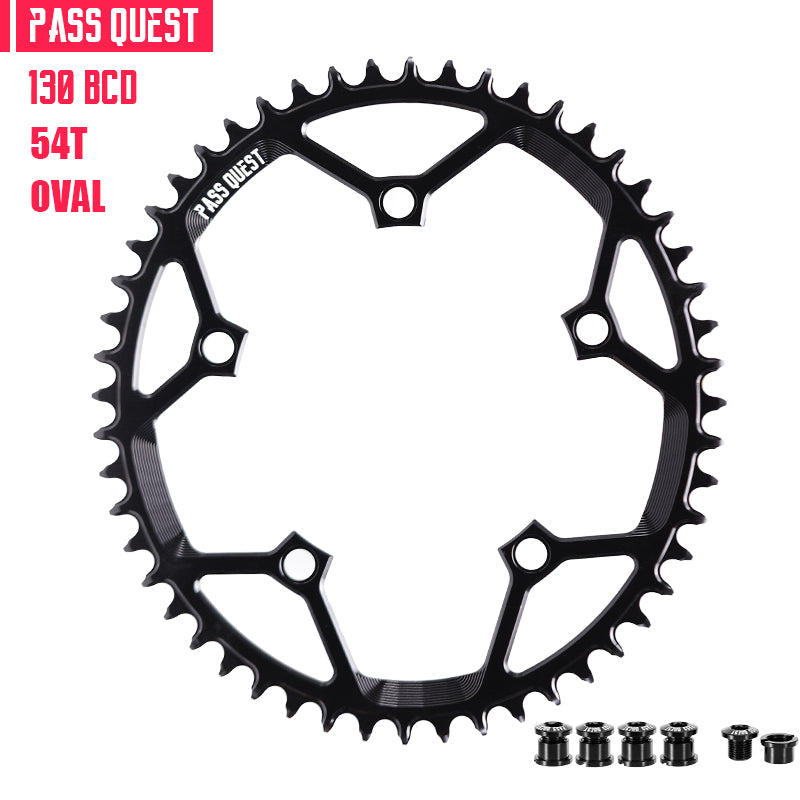 130 BCD (5-bolt) Oval  Narrow Wide Chainring