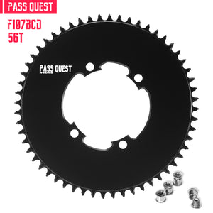 SRAM FORCE 107BCD Round AERO Narrow Wide Chainring