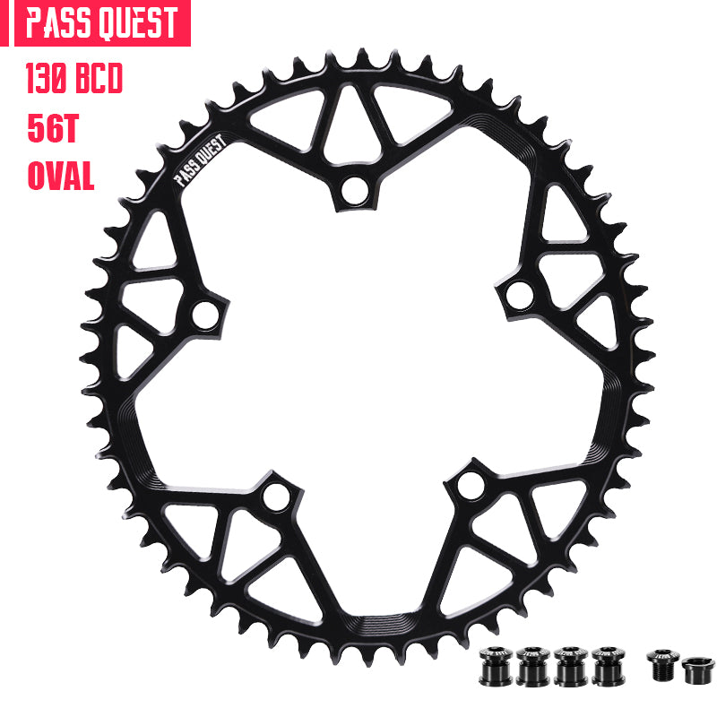 130 BCD (5-bolt) Oval  Narrow Wide Chainring