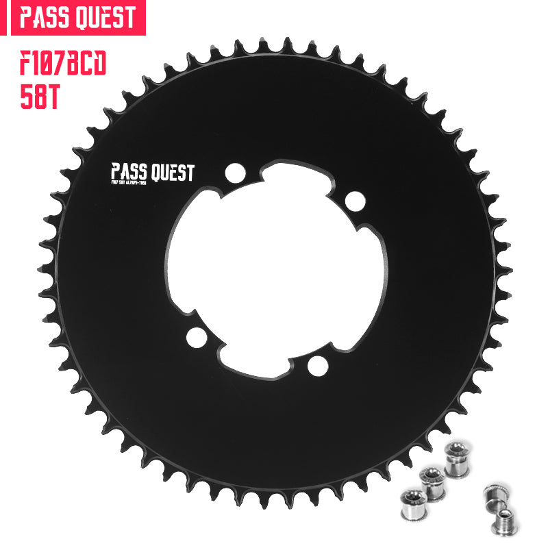 SRAM FORCE 107BCD Round AERO Narrow Wide Chainring
