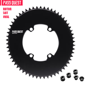 ROTOR-110BCD Oval AERO Narrow Wide Chainring