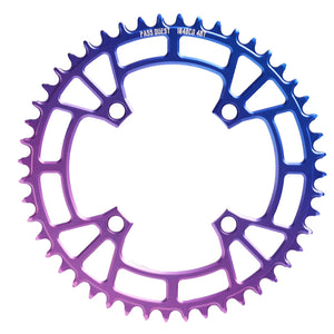 104BCD Round Fade Color  Mountain Bike Road Bike Narrow Wide Chainring