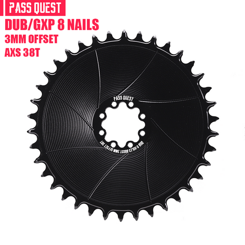 SRAM 8Nails 3mm offset GRAVEL ROAD AXS XX SL Narrow Wide Chainring