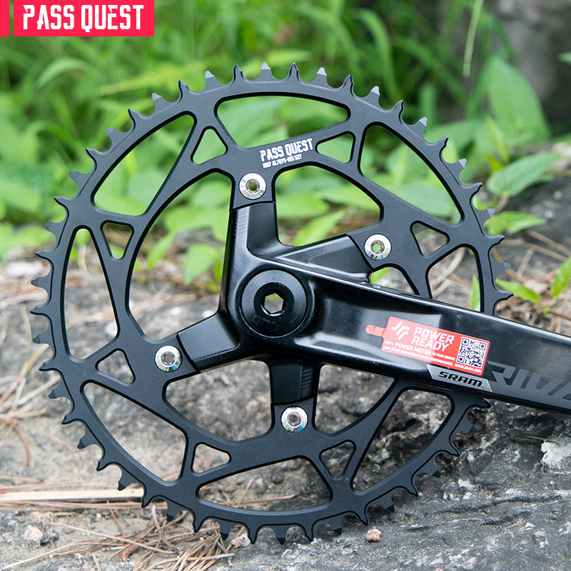 SRAM R107BCD (4-bolt) Round Narrow Wide Chainring