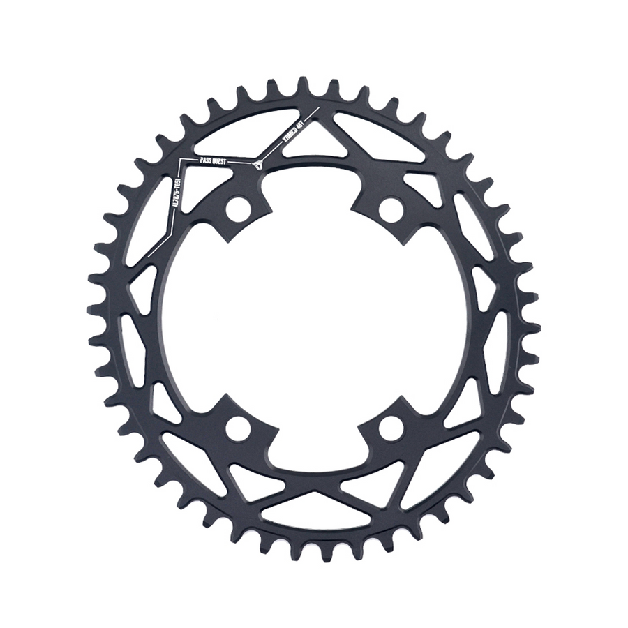 SHIMANO X110 BCD (4-bolt) Oval narrow wide chainring