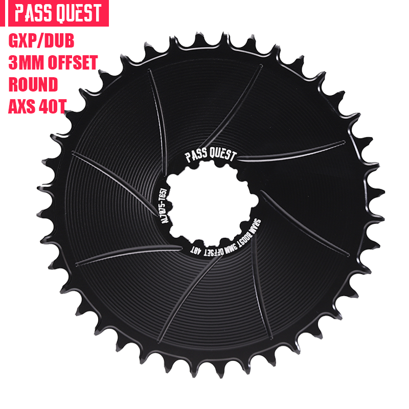 SRAM GXP/DUB ( 3mm offset) GRAVEL/ROAD  Narrow Wide Chainring