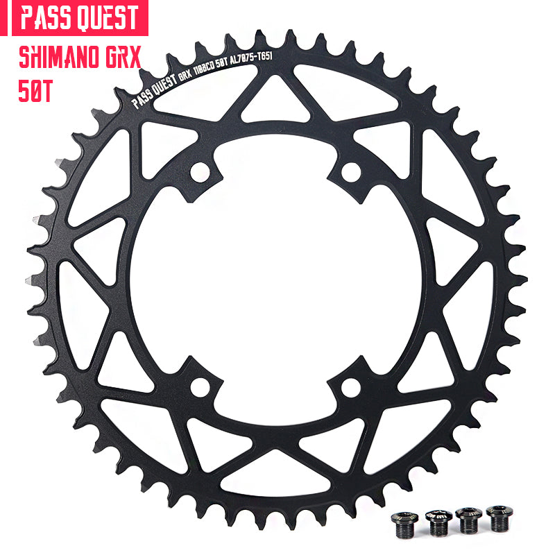 SHIMANO GRX 110BCD Narrow Wide Chainring – PASS QUEST