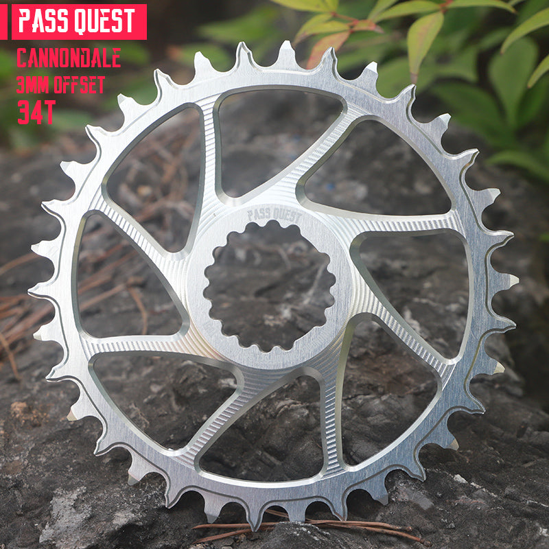 Mtb chainring offset sale