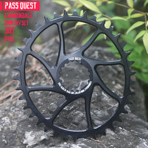 CANNONDALE BOOST MTB Oval (3mm offset) Narrow Wide Chainring